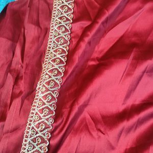 New Mulmul Silk Saree With Padded Blouse