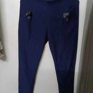 Blue Jeggings