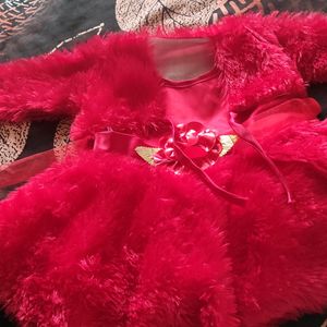 Unused Baby Frock With Jacket