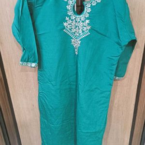 SALE!Kurta Set  Heavy Embroidery Front &Ba