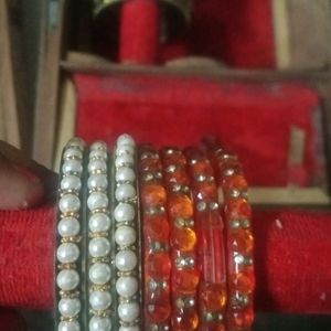 Moti Work Stylish Bangles