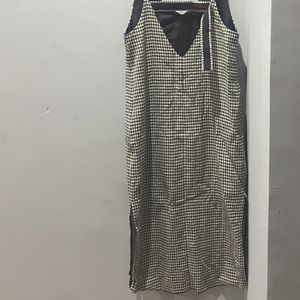 Loose Stripe Korean Dress