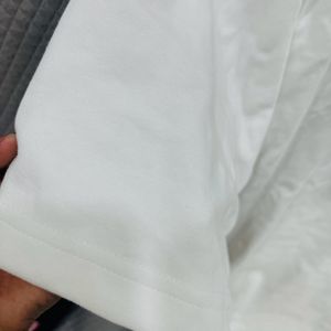 T - Shirt Off White/ Brand Zudio/ Size-M