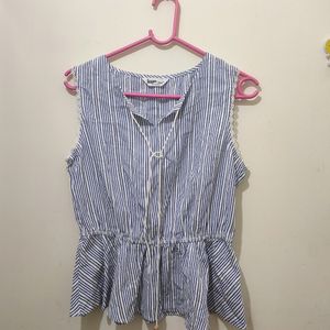 Summer Striped Top Size 34&36