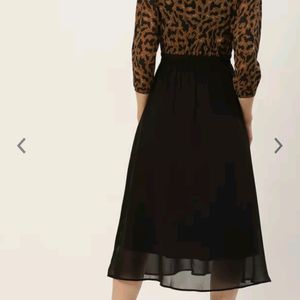 Animal Multicolored Midi Dress