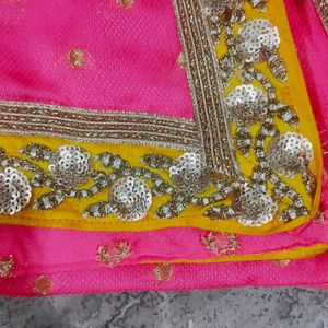 Double Lace Dupatta