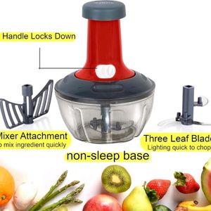 650 ML Large Quick & Powerful Push Food Chopper