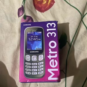 Samsung Metro 313 New Box Pack Keypad Mobile