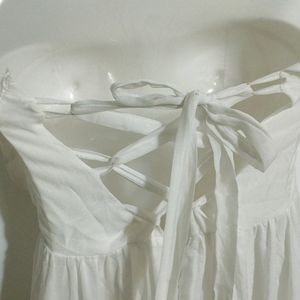 WHITE  PRINSESS DRESS