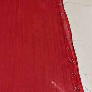 Red Dupatta