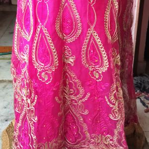 Unstitched Lehenga With Blouse