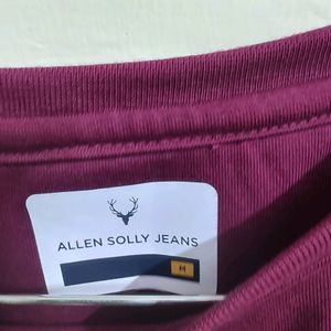 Allen Solly Typography Men Crew Neck Tshirt