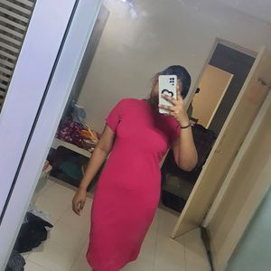 Women Pink Bodycan Dress