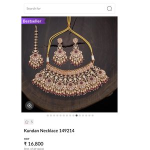 Kundan Bridal Jewellery Set