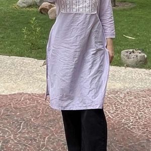 Lavender Kurti