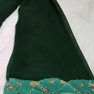 Pakistani Suit (Short Kurti With Garara)