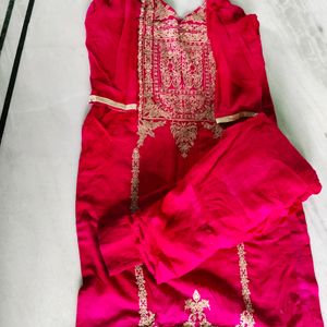 Suit Set (Dark Pink)