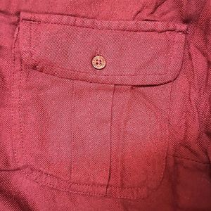 LeeCooper Maroon Long Buttoned Shirt