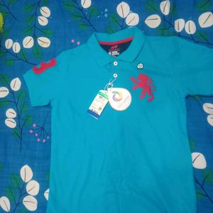 Mascot Polo Tee Blue