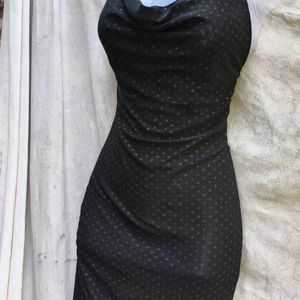 SEXIEST BLACK SHIMMERY BODYCON