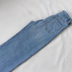 H&M Ripped Wide Leg Jean