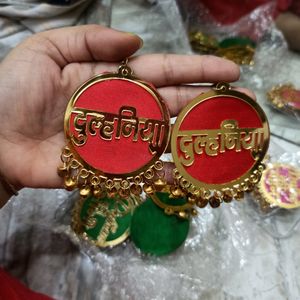 Red Dulhaniya Earrings