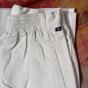 Boys Uniform White Pent 32