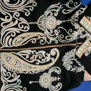 Black Pakistani Style Kurti