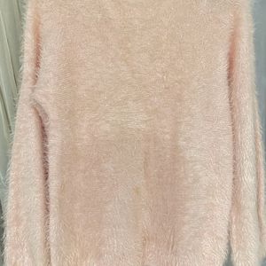 PINK FULL SLEEVES PULLOVER