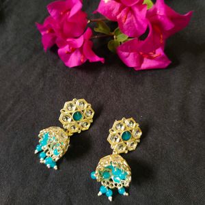 Blue Fashion Earrings