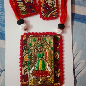 Terracotta Maa Durga Jwellery Set