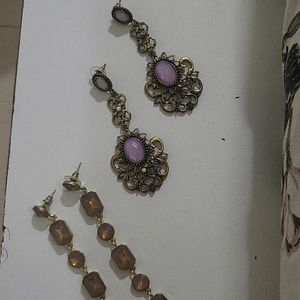 Earings 2 Pair