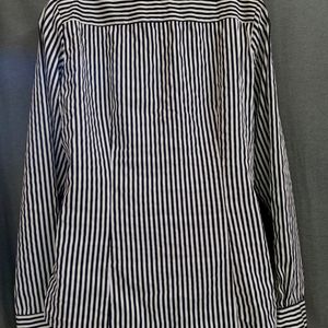 H&M Black & White Formal Shirt For Women's