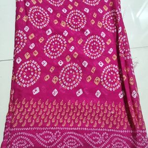 Stylish Magenta Saree