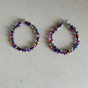 hand made beads earrings