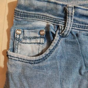 Light Blue Denim Shorts From GAP