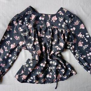 New Cute Floral Top