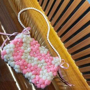 Pinteresy Girly Crochet Bag 🛍️💕