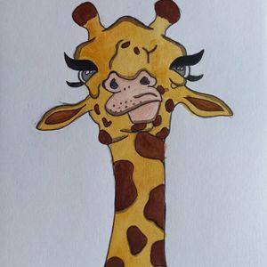 Sassy Giraffe Paint