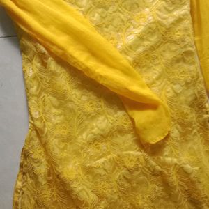 Amazing Yellow Kurti