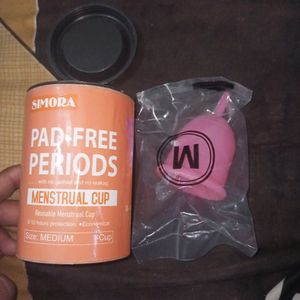 Menstrual Cup for Women|Medium Size withCup