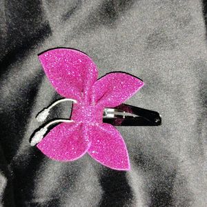 Butterfly Glitter Clip