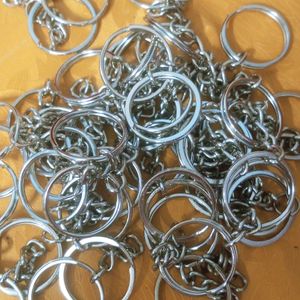 Keychain Ring For Keychai Making Craft 50pcs