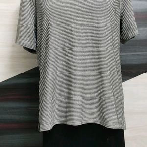 Plus Size Grey Top