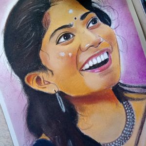 Saipallavi Painting Handmade Draw