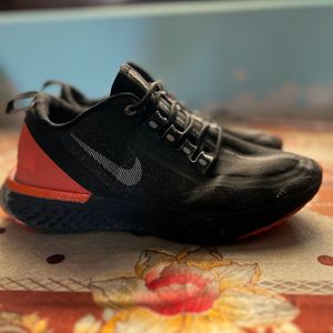 Nike Black And Orange Shoes For Men