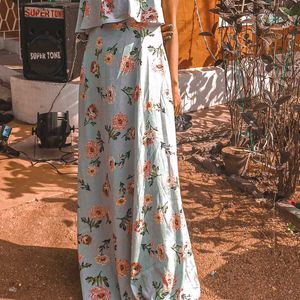 Full Length Floral Gown