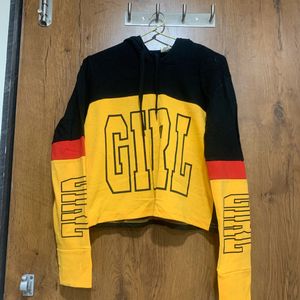 Black And Yellow Hoodie