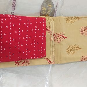 Price Drop!! Unstitched Kurti Material