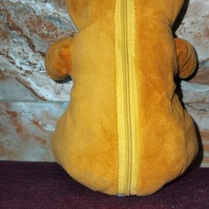 Fox Shape Pouch Plush